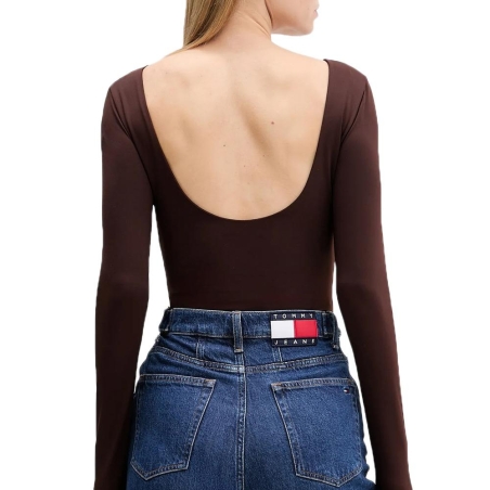 Body Marron Femme Tommy Hilfiger Silver