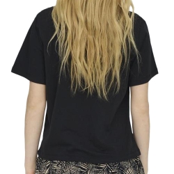 T-Shirt Noir Femme JDY Felisa Towel