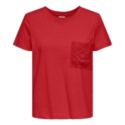 T-shirt Rouge Femme JDY Selma