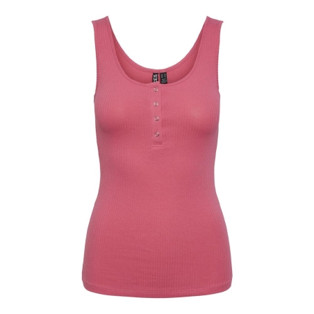 Débardeur Rose Femme Pieces Ckitte
