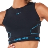 Débardeur Noir Femme Nike Nvlty