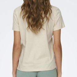 T-shirt Beige Femme JDY Selma