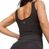 Débardeur Noir Femme Puma Contour Tank