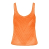 Top Crochet Orange Femme Jdy 15226348