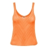 Top Crochet Orange Femme Jdy 15226348