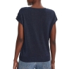 T-Shirt Bleu Femme Morgan MRING