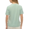 T-Shirt Vert Femme Superdry W1011644A