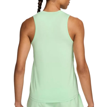 Débardeur Vert Femme Nike One Classic