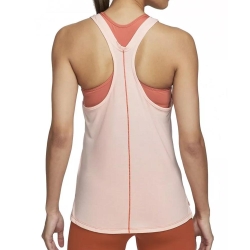 Débardeur Rose Femme Nike One Luxe10