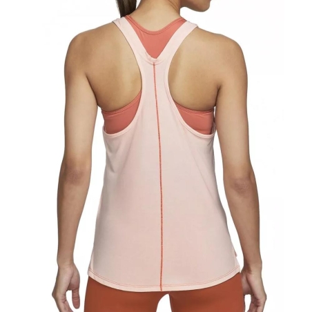 Débardeur Rose Femme Nike One Luxe10