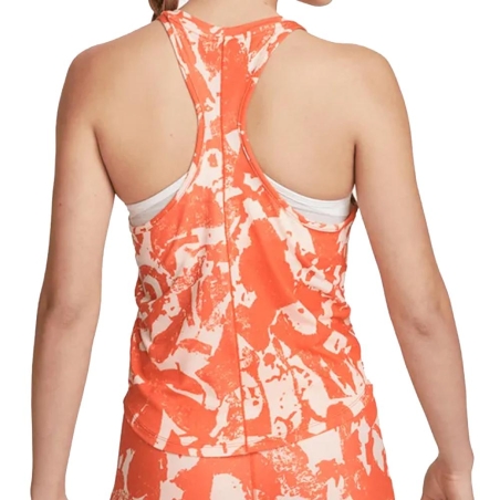 Débardeur Orange Femme Nike Luxe