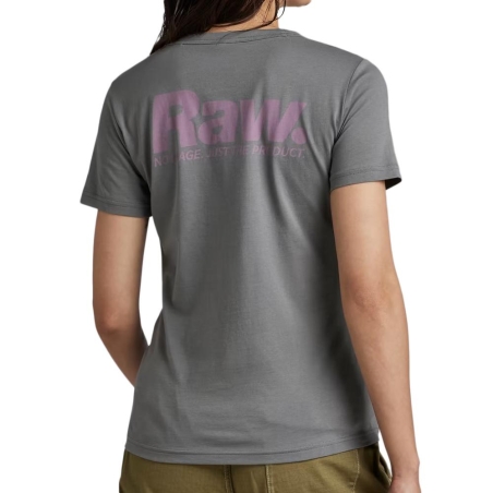 T-shirt Gris Femme G-Star Raw Nysid