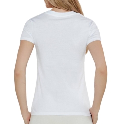 T-shirt Blanc Femme Calvin Klein Jeans Gradient