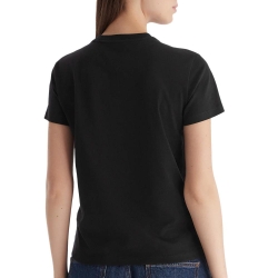 T-Shirt Noir Femme Tommy Hilfiger DW0DW21965