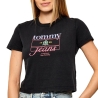 T-Shirt Noir Femme Tommy Hilfiger DW0DW21533