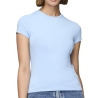 T-Shirt Bleu Femme Pieces Fylla