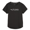 T-shirt Noir Femme Puma Fit Logo