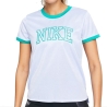 T-shirt Bleu Femme Nike Swoosh