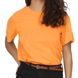 T-shirt Orange Femme JDY Pisa