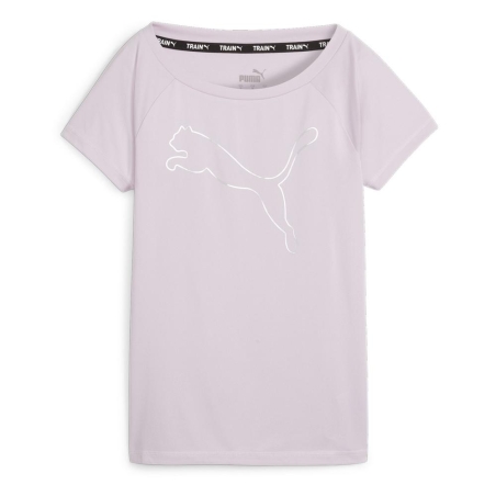 T-shirt de Running Mauve Femme Puma 522420