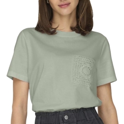 T-shirt Vert Femme JDY Selma