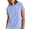 T-Shirt Violet Femme Roxy Ocean Regular