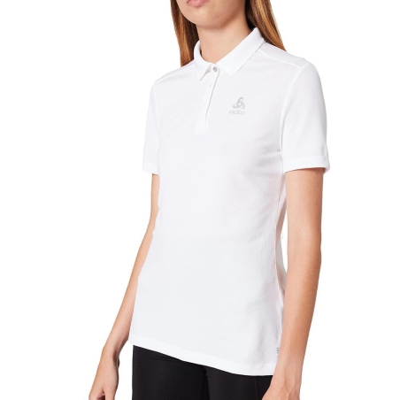 Polo Blanc Femme Odlo Tina