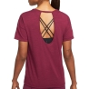 T-shirt Prune Femme Nike Lurex