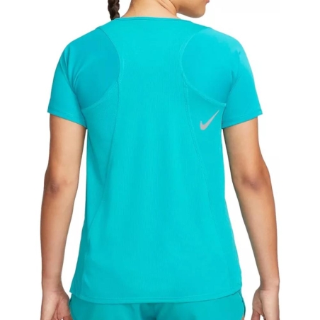 T-shirt Bleu Femme Nike Race Top