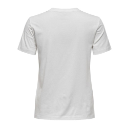 T-shirt Blanc Femme Only Lima