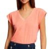 T-shirt Orange Femme Morgan Dag