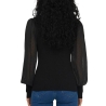 T-Shirt Manches Longues Noir Femme Only Jasmine