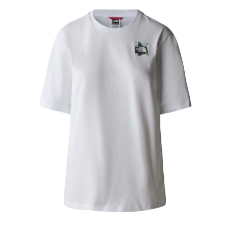 T-Shirt Blanc Femme The North Face NF0A4SYAIW91
