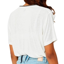 T-shirt Blanc Femme Kaporal Jorixe