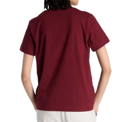 T-Shirt Bordeaux Femme New Balance Sport Essentials