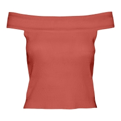 Top Corail Femme Vero Moda Willow Off