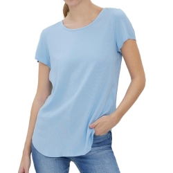 T-shirt Bleu Femme Vero Moda Becca