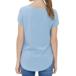 T-shirt Bleu Femme Vero Moda Becca