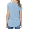 T-shirt Bleu Femme Vero Moda Becca