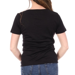 T-Shirt Noir Femme Le Coq Sportif 2310691