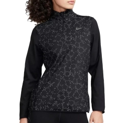 T-shirt Manches Longues Noires Femme Nike Elmnt