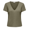 T-Shirt Kaki Femme JDY Dora