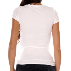 T-shirt Blanc Femme Guess Maze