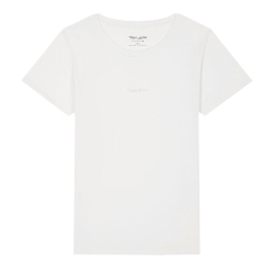 T-shirt Blanc Femme Teddy Smith Ribelle