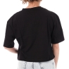 T-shirt Noir Crop Femme Supreme Grip Ranaka