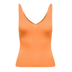 Débardeur en Maille Orange Femme JDY NANNA
