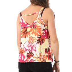 Top Beige/Orange Femme Only Nova Life Paris