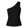 T-Shirt Noir Femme Pieces Cruka
