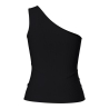 T-Shirt Noir Femme Pieces Cruka