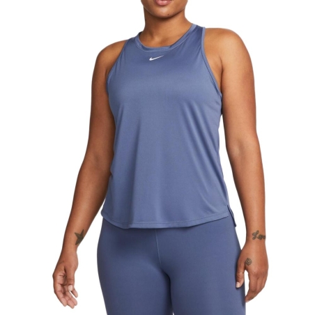 Débardeur de Sport Bleu Femme Nike OneTank